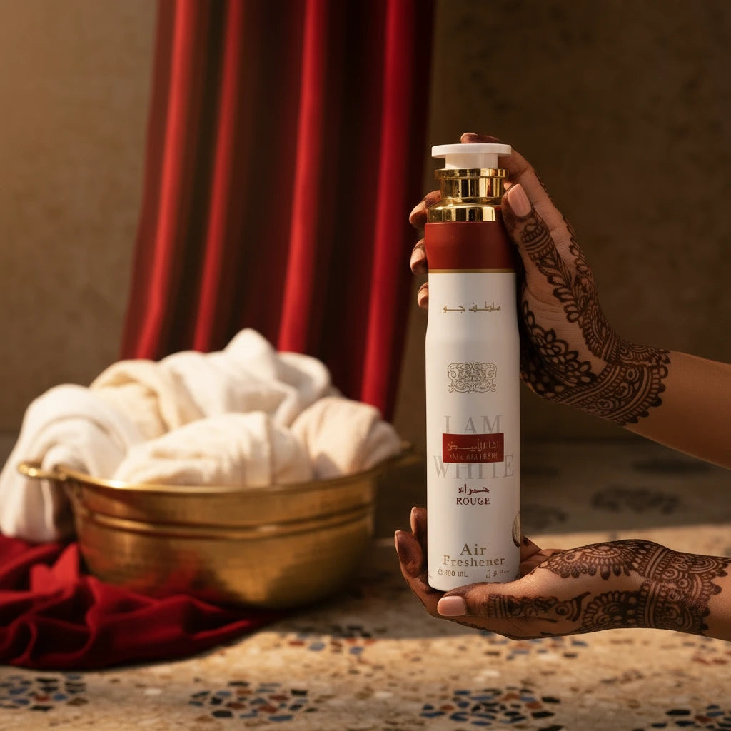 Ana Abiyedh Rouge – Désodorisant d’intérieur 300 ml – Lattafa
